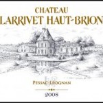 larrivet haut brion étiquette