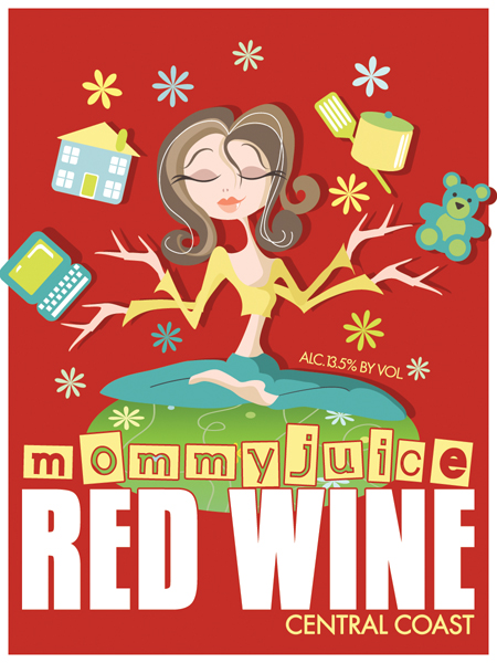 mommy juice red wine
