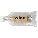 wineskin transparent bouteille