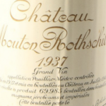sodivin étiquette Mouton Rothschild 1937